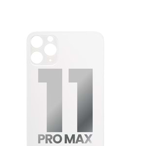 İPHONE 11 PRO MAX ARKA PİL KAPAĞI BEYAZ