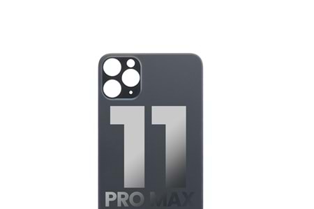 İPHONE 11 PRO MAX ARKA PİL KAPAK SİYAH