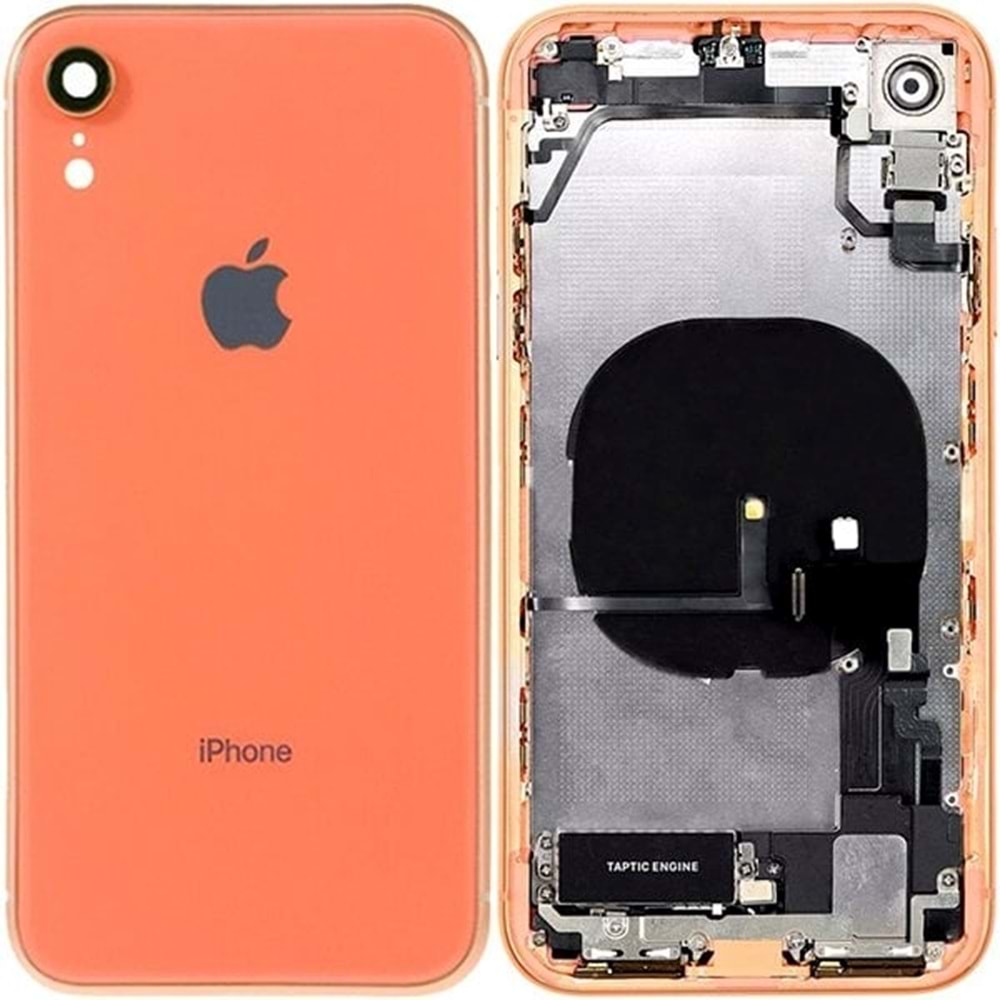 İPHONE XR KASA DOLU TURUNCU