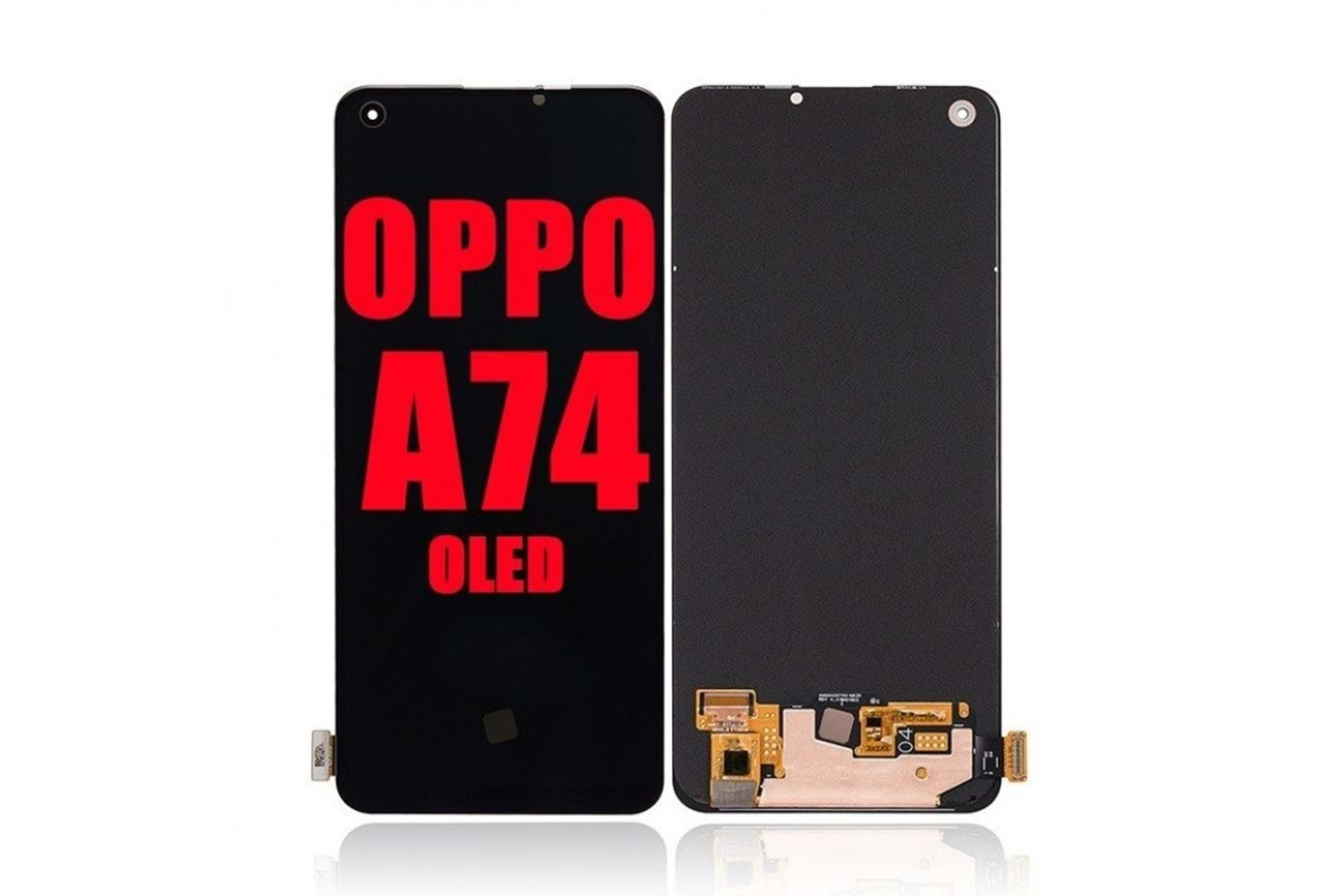 OPPO A74 4G / A94 4G - 5G / RENO 5 LİTE REALME 8 LCD EKRAN ÇITASIZ OLED VERSİYON 04