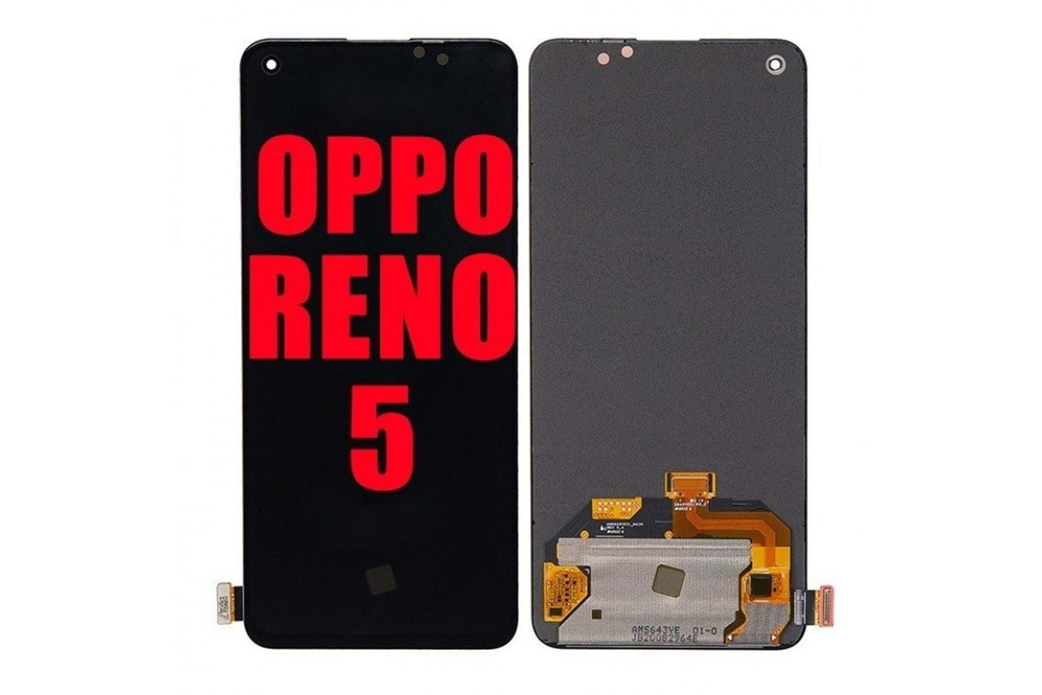 OPPO RENO 5 / RENO 6 / GT 5G / NORD 3 CE 5G LCD EKRAN ÇITASIZ ÇIKMA SERVİS