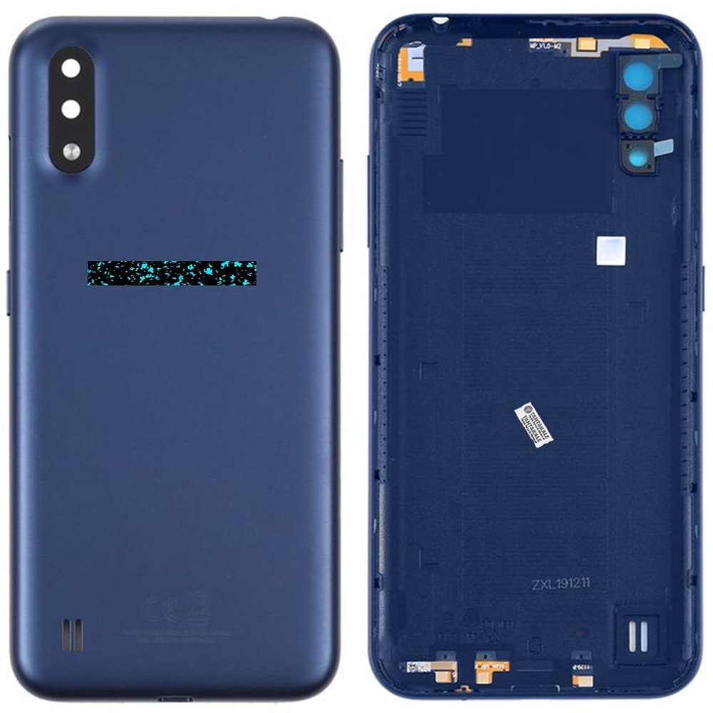SAMSUNG - A01 ARKA PİL KAPAK MAVİ