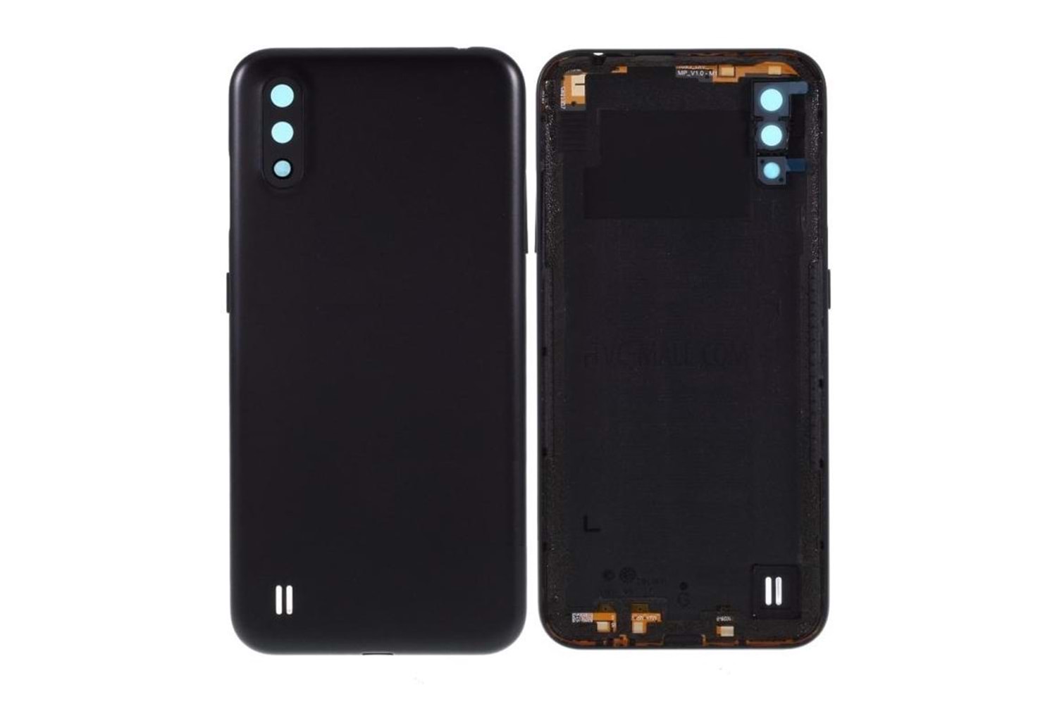 SAMSUNG - A01 ARKA PİL KAPAK SİYAH