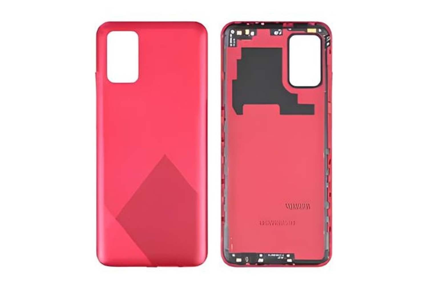 SAMSUNG A02S ARKA PİL KAPAK KIRMIZI