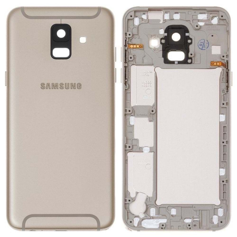 SAMSUNG A6 ARKA PİL KAPAK GOLD