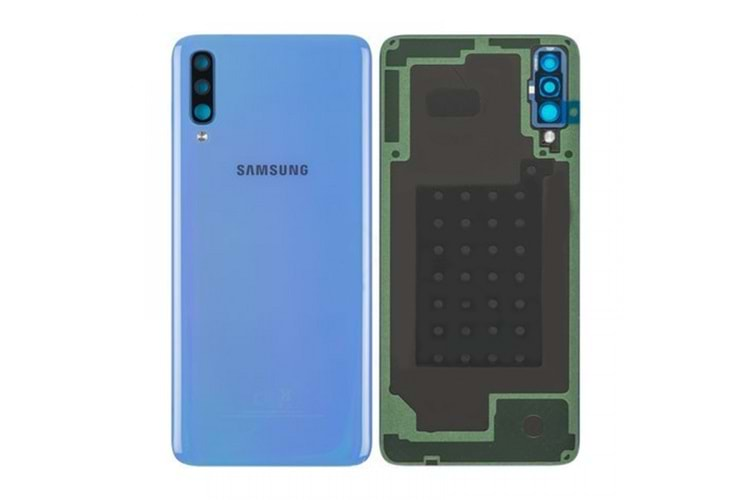 SAMSUNG A70 ARKA PİL KAPAĞI MAVİ