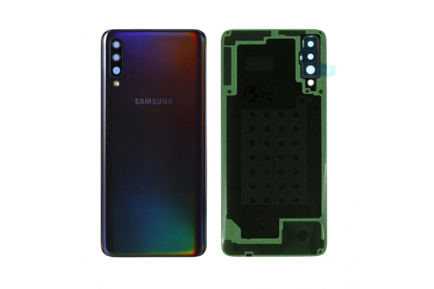 SAMSUNG A70 ARKA PİL KAPAĞI SİYAH