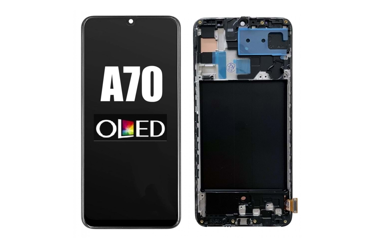 SAMSUNG A70 LCD EKRAN ÇITALI BİG OLED