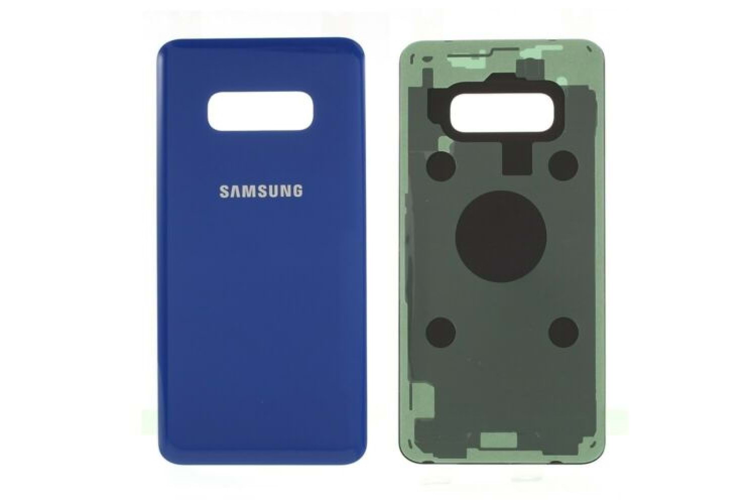 SAMSUNG S10 PLUS ARKA PİL KAPAK MAVİ