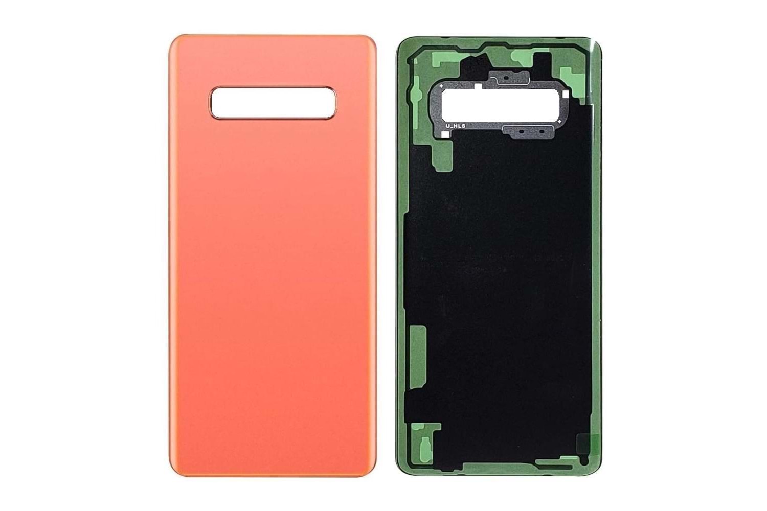SAMSUNG S10 PLUS ARKA PİL KAPAK TURUNCU