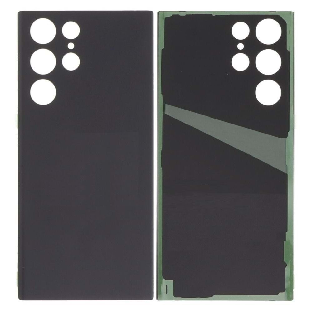 SAMSUNG S22 ULTRA ARKA PİL KAPAK SİYAH