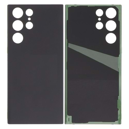 SAMSUNG S22 ULTRA ARKA PİL KAPAK SİYAH