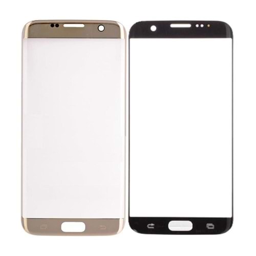 SAMSUNG S7 EDGE DOKUNMATİK CAM GOLD