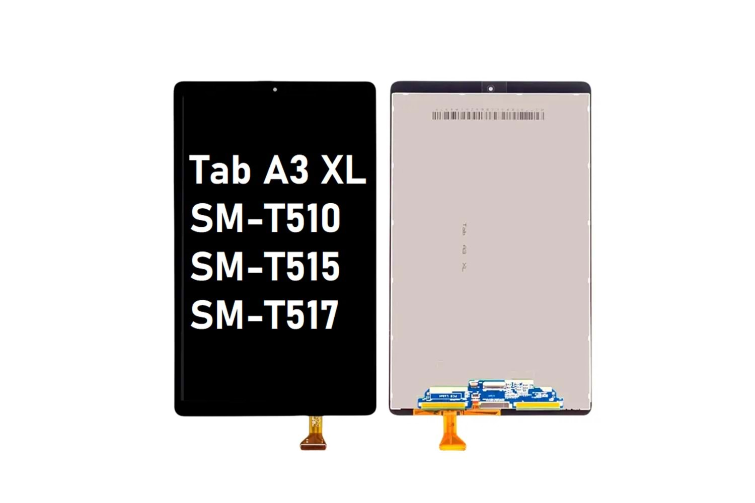 SAMSUNG TAB (SM-T510 - T515 - T517) LCD EKRAN FULL SİYAH