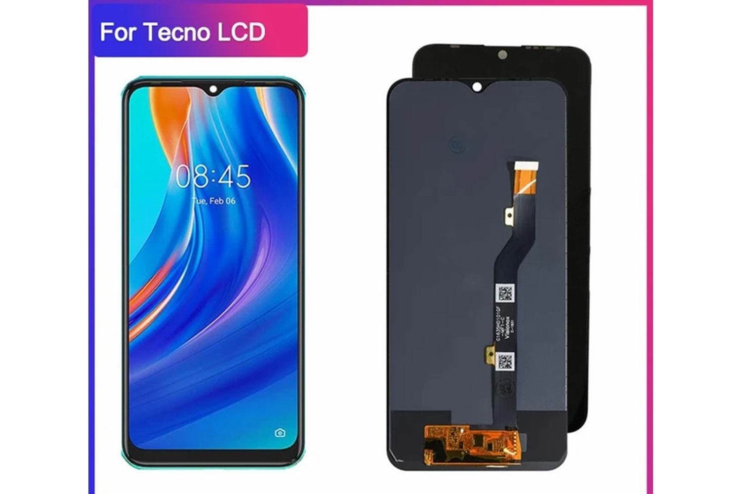 TECNO CAMON 12 PRO LCD EKRAN ÇITASIZ TFT