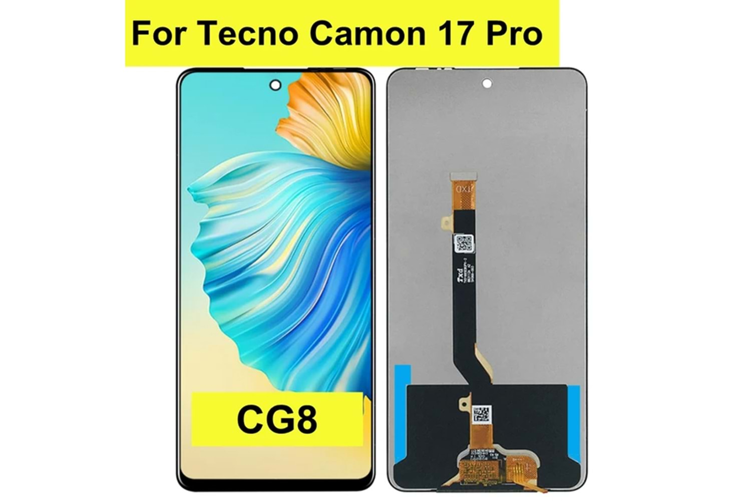 TECNO CAMON 17 PRO LCD EKRAN ÇITASIZ