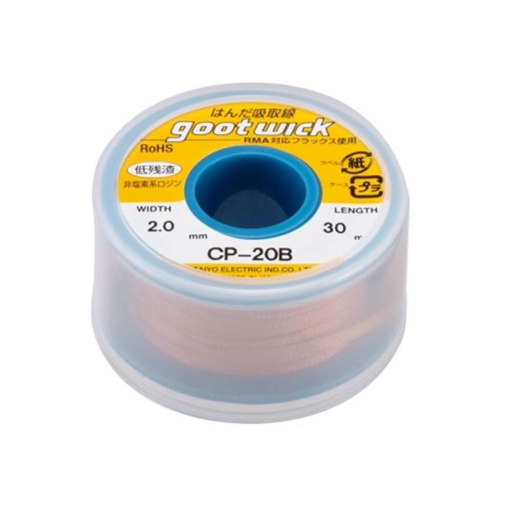 LEHİM TEMİZLEME TELİ 30M METRE GOOT WİCK