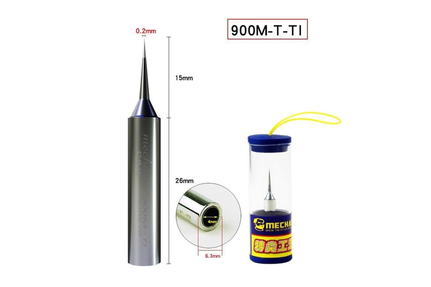 MACHANİC 900M T1 HAVYA UCU DÜZ